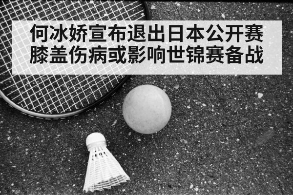 何冰娇宣布退出日本公开赛 膝盖伤病或影响世锦赛备战